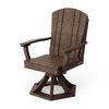 Heritage Swivel Dining Arm Chair