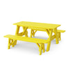 Heritage 72" Picnic Table with Detached Benches