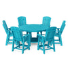 Heritage 7-Piece 60" Pub Counter Set