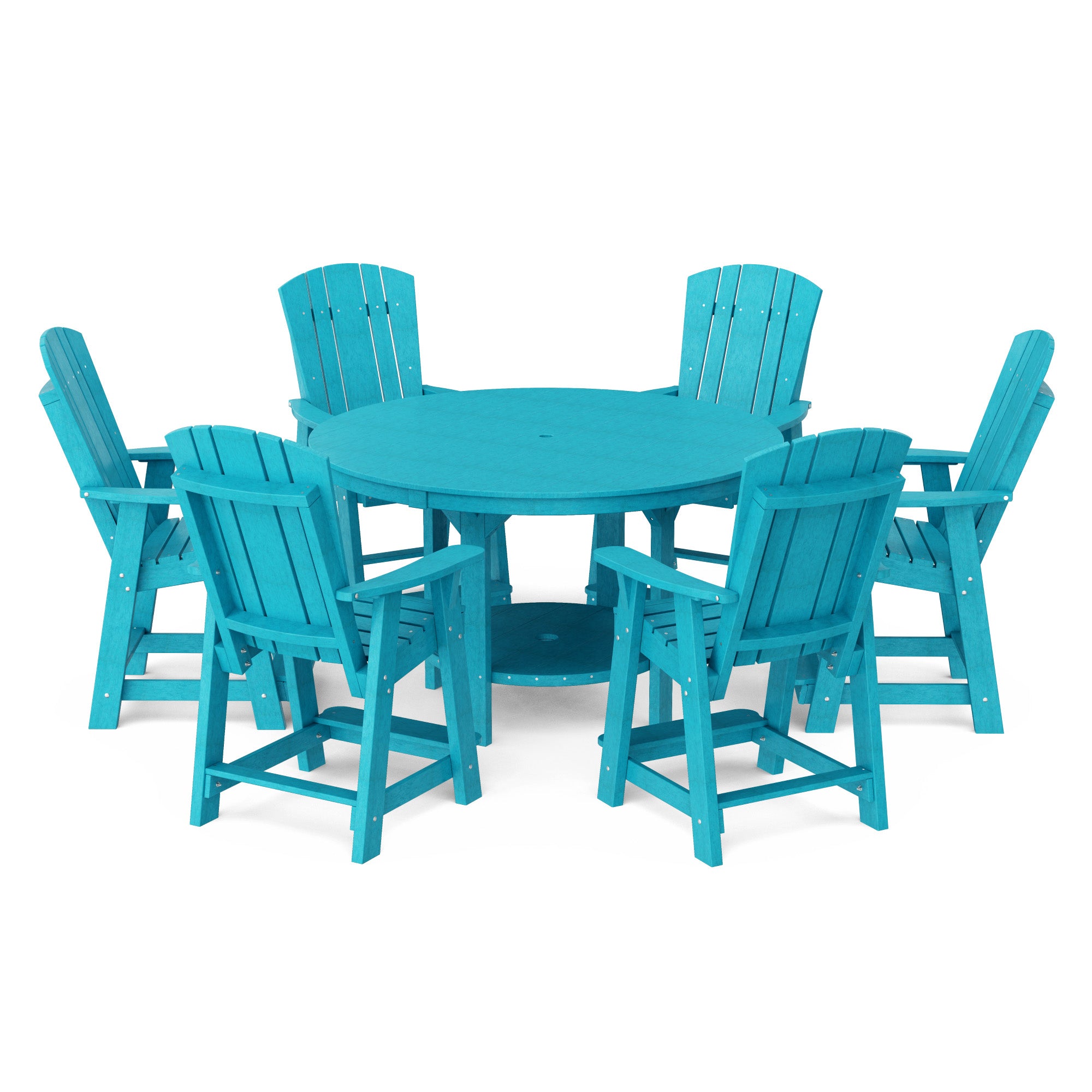 Heritage 7-Piece 60" Pub Counter Set