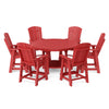 Heritage 7-Piece 60" Pub Counter Set