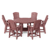 Heritage 7-Piece 60" Pub Counter Set