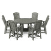 Heritage 7-Piece 60" Pub Counter Set