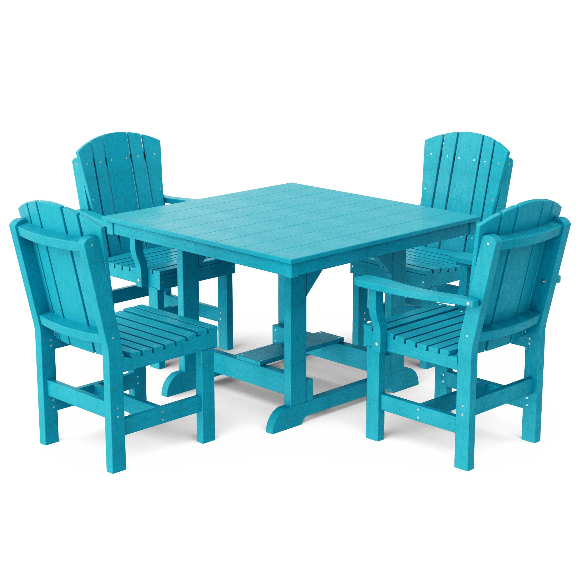 Heritage 5-Piece 44"x44" Dining Set