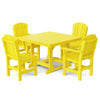 Heritage 5-Piece 44"x44" Dining Set
