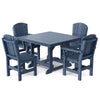 Heritage 5-Piece 44"x44" Dining Set