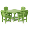 Heritage 5-Piece 44"x44" Dining Set