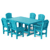 Heritage 7-Piece 44"x72" Dining Set