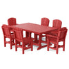Heritage 7-Piece 44"x72" Dining Set
