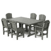 Heritage 7-Piece 44"x72" Dining Set