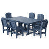 Heritage 7-Piece 44"x72" Dining Set