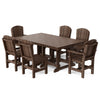 Heritage 7-Piece 44"x72" Dining Set