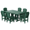 Heritage 7-Piece 44"x72" Dining Set