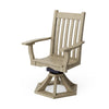 Classic Swivel Dining Arm Chair